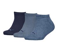 Puma - Plain 3er-Pack Blau - Gr. - 27-30