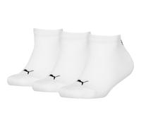 PUMA Unisex Kids 194010001 Sneaker Sock, White, 39/42 (3er Pack)