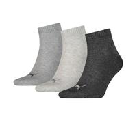 Puma Plain Quarter Kurze Socken 3 Paare