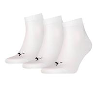 Puma Quarter Socken 3-Pack weiß : 43-46