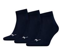 PUMA Plain Quarter-Socken 3er-Pack (271080001) 47-50 navy