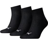 Puma Quarter Socken 3-Pack schwarz : 43-46