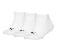 PUMA Unisex Kids 194010001 Sneaker Sock, White, 39/42 (3er Pack)