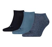 Puma Sneaker Socken Plain 3er-Pack Denim Größe 35-38