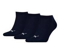 PUMA Unisex Sneaker Trainer Plain Socks Socken (3er Pack), Navy, 47-49