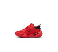 Puma Playmaker PRO JR Unisex Kinder Sneaker Sportschuh 310370 02 rot, Schuhgröße:38.5 EU
