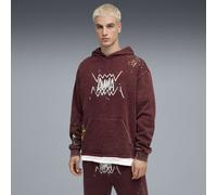 PUMA Points In The Paint Hoodie Herren, Kleidung, Rot, L Red