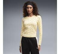 PUMA Polka-Dot Baby Langarmshirt Damen, Kleidung, Gelb, M
