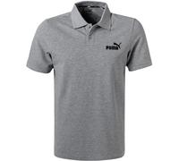 PUMA Polo-Shirt Herren Baumwoll-Piqué grau, S
