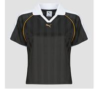 Puma Poloshirt T7 Relaxed Football Jersey in Schwarz EU L