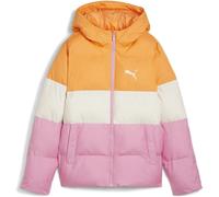 Puma Poly Hooded Puffer Kinder Jacke, rosa 152
