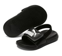 PUMA Unisex Kinder Popcat 20 Backstrap Ac Inf Slide-Sandalen, Puma Black Puma White, 23 EU