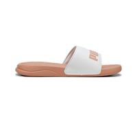 PUMA Unisex Adults POPCAT 20 Slide Sandal, WHITE-DEEVA PEACH, 43 EU