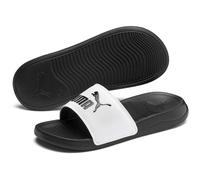 PUMA Popcat 20 Jr Zapatos de Playa y Piscina, White Black, 38 EU