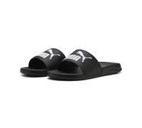PUMA Popcat 20 H Slide Sandale, Unisex, Schwarz, Schwarz, Weiß, 12 UK
