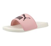 Puma Popcat 20 Slide Unisex-Sandale, Rosy Outlook-Schokobraun-Alpine Snow, 6 UK