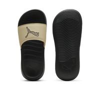 Badesandale PUMA "POPCAT 20 TOPCAT", Herren, Gr. 39, toasted almond, puma schwarz, Synthetik, Schuhe, für entspannte Momente am Wasser, sportlicher Stil, ohne Verschluss (27059168-39) toasted almond, 