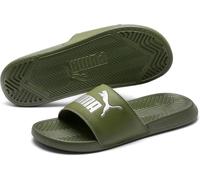 Puma Popcat, Unisex-Erwachsene Dusch- & Badeschuhe, Grün (Olivine-Puma Silver 40), 44.5 EU