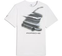 PUMA Porsche Legacy Graphic T-Shirt für Herren, Accessoires, Weiß, M White