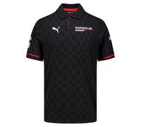 PUMA Porsche Motorsport Herren Team Poloshirt - Schwarz - Größe: XL