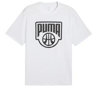 Puma POSTERIZE TEE I Herrenshirt, weiß, größe L