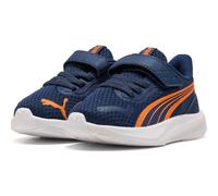 PUMA Pounce AC+ Baby-Sneaker mit Klettverschluss 07 - persian blue/orange glo/puma white 20