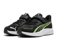 PUMA Pounce Lite AC+ Laufschuhe mit Klettverschluss Kinder 05 - PUMA black/spring fern/PUMA white 28