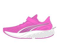 PUMA Pounce Lite AC+ Laufschuhe mit Klettverschluss Kinder 13 - electric orchid/puma white 31