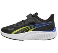 Puma Kinder Laufschuhe Pounce Lite AC+ PS 311650-11 28 Black-Lime Smash-Royal Sapphire