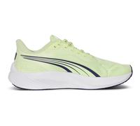 Trainingsschuh PUMA "Pounce Lite Laufschuhe Erwachsene", Damen, Gr. 45, apple spritz deep plum weiß grün lila, Obermaterial: Textil, Synthetik; Futter: Textil; Innensohle: Textil; Laufsohle: Gummi, Sc