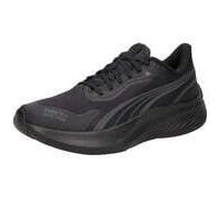 PUMA Unisex Pounce Lite PTX Straßen-Laufschuh, Schwarz-flach, Dunkelgrau, Größe 42, Puma Schwarz, flach, dunkelgrau, 42 EU