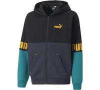 Puma Power Colorblock Full-Zip FL B Jungen Sweatshirt, blau 128