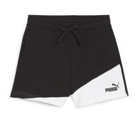 PUMA Power Colorblock Sweatshorts Mädchen 01 - PUMA black 140