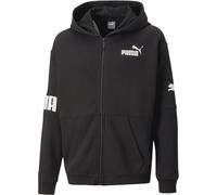 Puma Power Fz-hoodie TR Jungen Kapuzensweater, schwarz 176