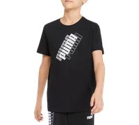 Puma Power logo t-shirt kids T-Shirt 128 schwarz