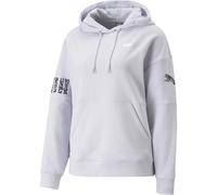 Puma Power Nova Shine Colorblock TR Damen Kapuzensweater, lila L