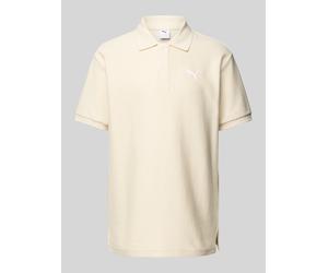Puma Premium Ess Relaxed Jacquard Polo Herren | ALPINE SNOW | L