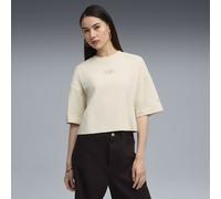 PUMA Premium Essentials Oversized Graphic T-Shirt Damen, Kleidung, Weiß, XL White