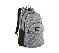 PUMA Academy Backpack Mineral Gray - Lime Sheen