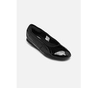 Sneaker PUMA "CATCH SOLEIL BALLERINA CHIC", Damen, Gr. 42, Textil, puma schwarz, puma weiß, Synthetik, Schuhe Sneaker (72922253-42) puma schwarz, puma weiß