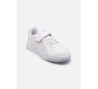 PUMA CAVEN III Holo 2.0 AC+ PS Sneaker, Weiß-Rosy Outlook, Silber, 1.5 UK für Kinder