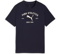 PUMA Class Graphic T-Shirt Jungen 16 - new navy 176