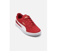 Puma Puma Club II PS, Unisex Sneaker, Dark Crimson-Puma White-Puma Gold,
