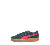 Puma Club Klassika Damen Sneaker dunkelgrün/rosa - 37
