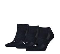 Sneaker-Socken CUSHIONED 3P Unisex grau - PUMA® navy 43/46