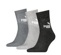Puma PUMA ELEMENTS SHORT CREW SOCK 3P 43-46 Grey Melange 003 (893558) Grau 43-46