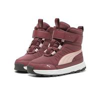 PUMA Evolve Boot AC+ PS Sneaker, Dark Jasper-Future PINK-Astro RED, 32 EU