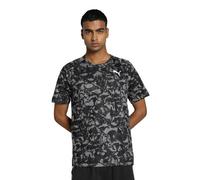 PUMA PUMA FIT Ultrabreathe AOP Tee, Unisex-Erwachsene T-Stück, PUMA Black-Q1 Print,