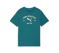 PUMA T-Shirt Class Graphic Jungen Emerald Ice Größe 128