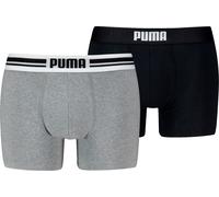 PUMA PUMA MEN EVERYDAY PLACED LOGO BOXER GREY MELANGE / BLACK S GREY MELANGE / BLACK